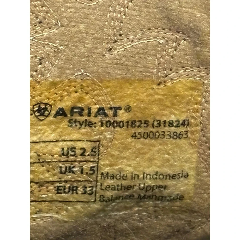 Ariat heritage western